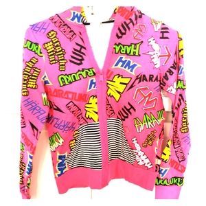 Harajuku mini graffiti hoodie sweatshirt